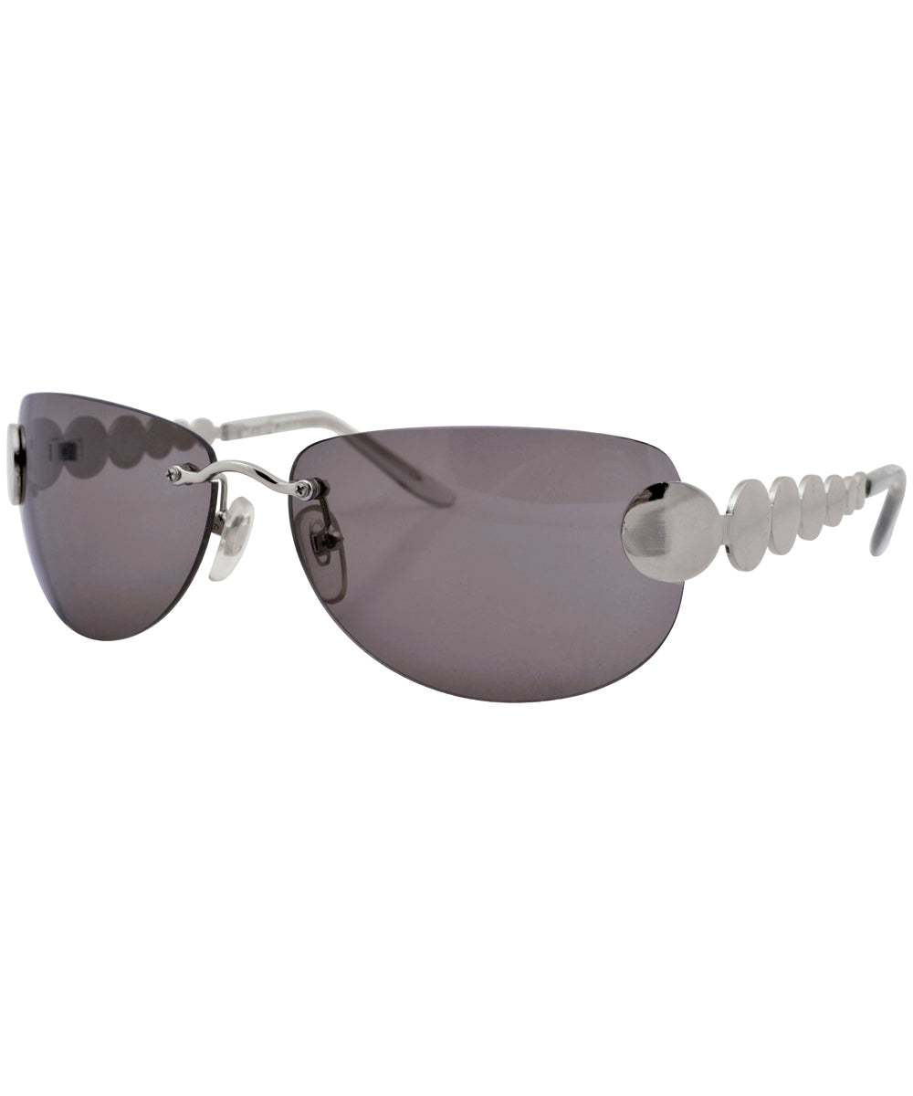 CLUELESS Smoke Rimless Sunglasses