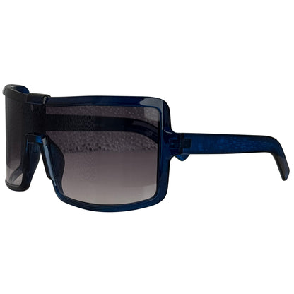 DOC Oversized Shield Sunglasses – Flat Top Unisex Eyewea
