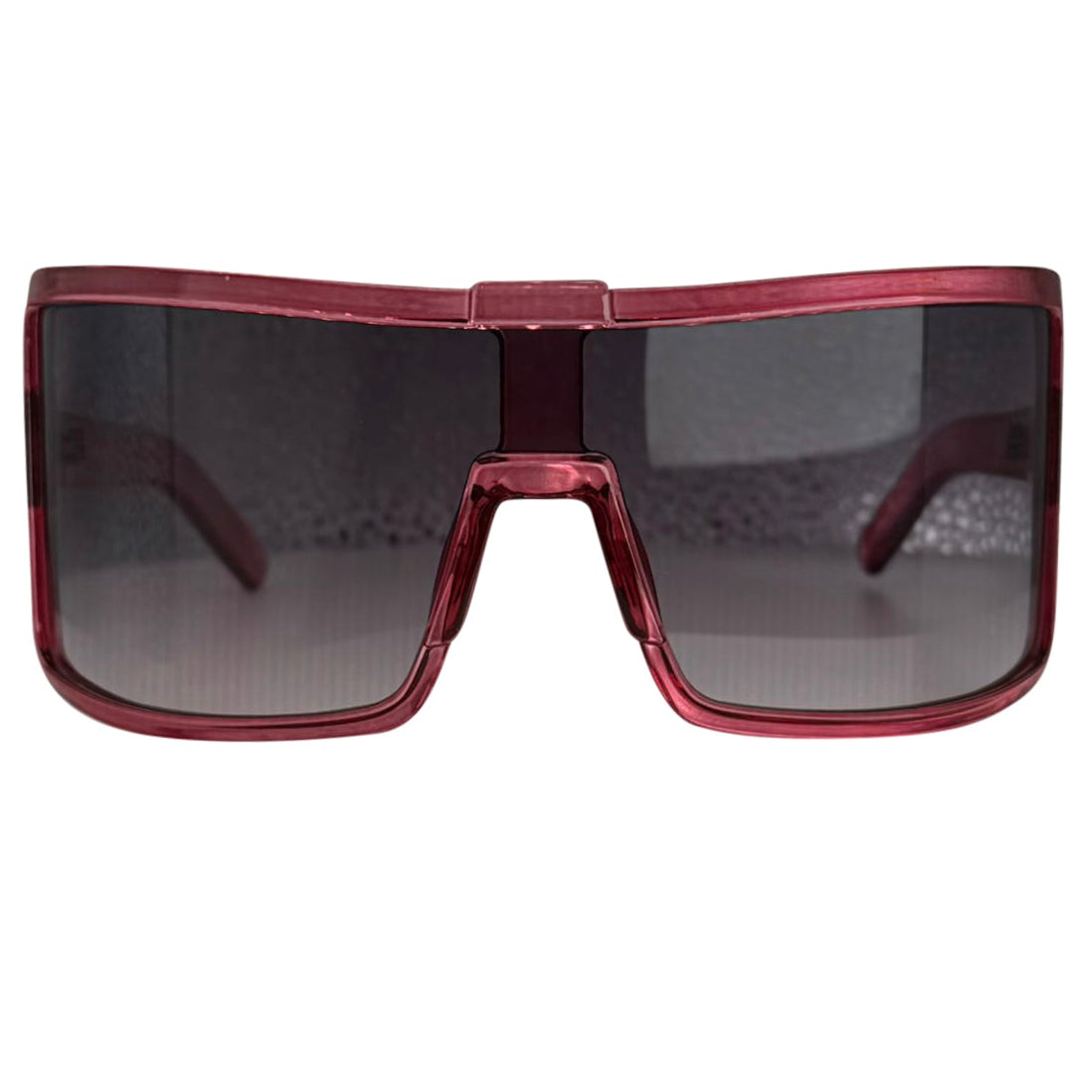 DOC Oversized Shield Sunglasses – Flat Top Unisex Eyewea