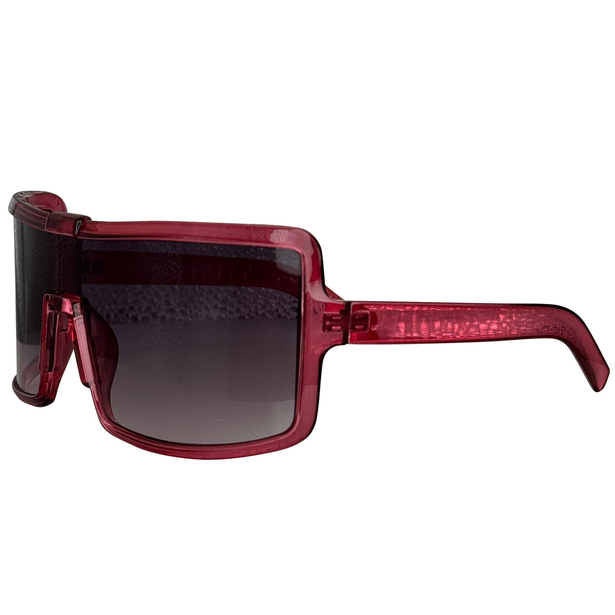 DOC Oversized Shield Sunglasses – Flat Top Unisex Eyewea
