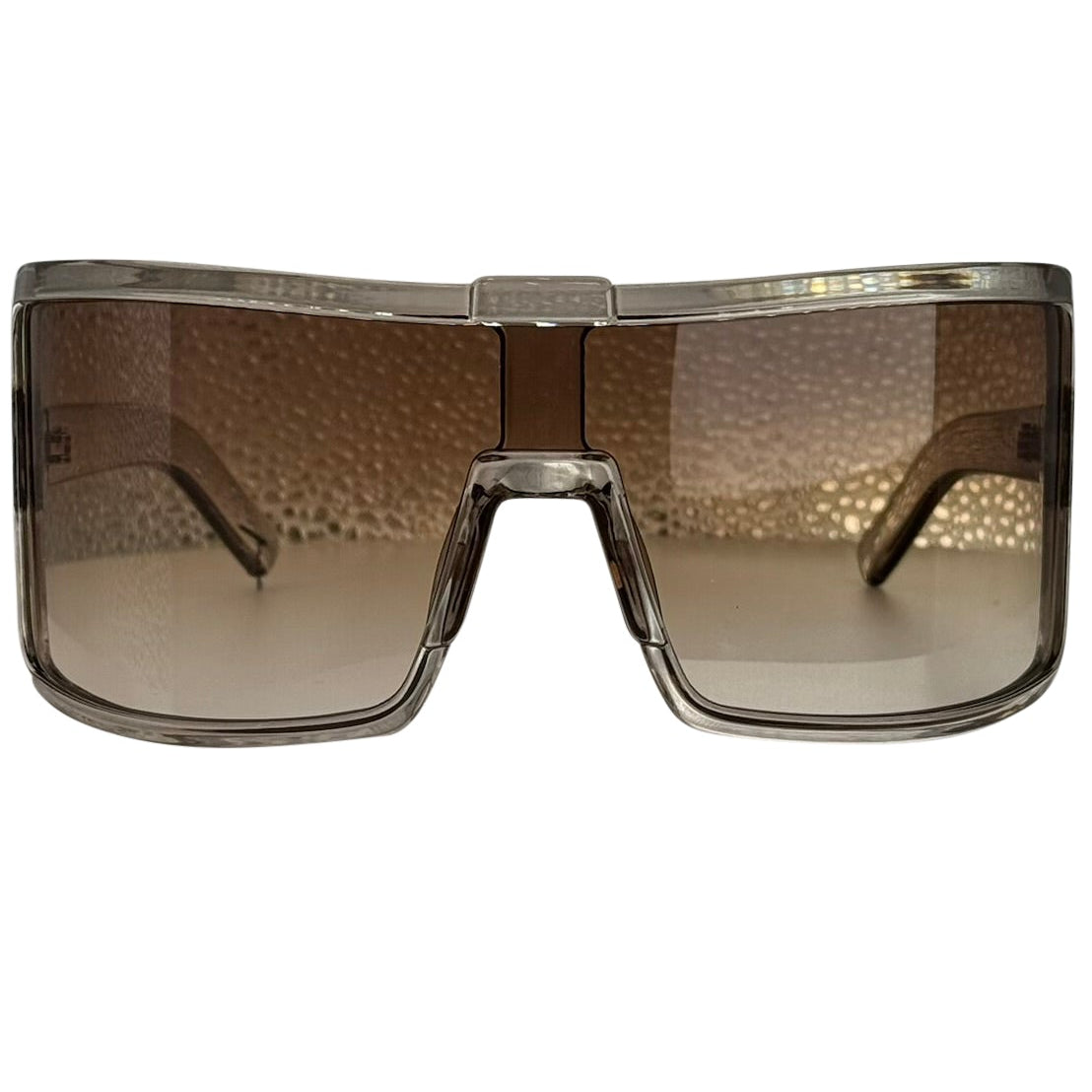 DOC Oversized Shield Sunglasses – Flat Top Unisex Eyewea